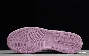 555112-103 WHITE ARCTIC MID LIGHT AIR PINK-BLACK 1 JORDAN 0507